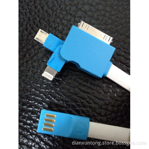 Power Bank 3 in 1 Multiple Connector USB Cable